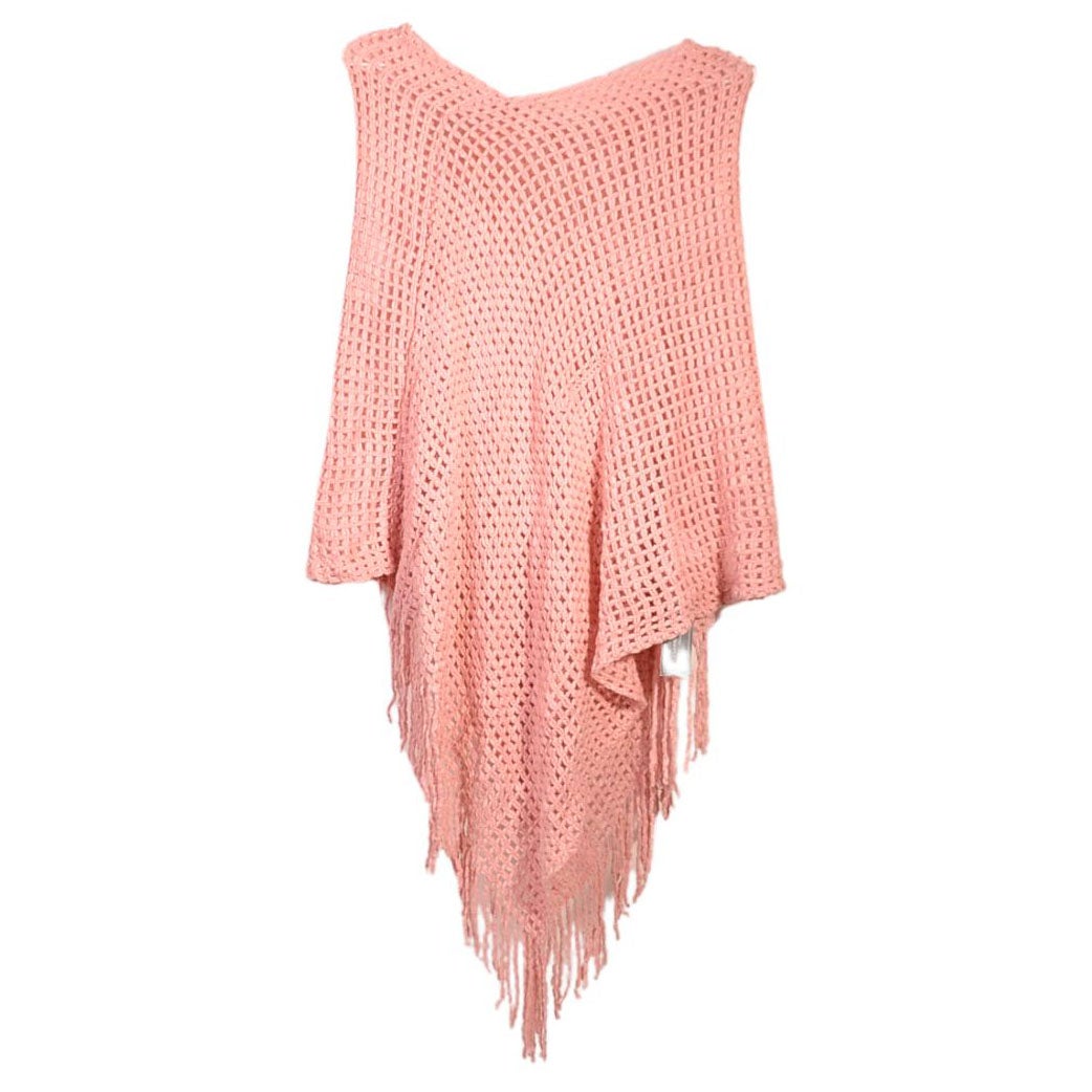 Poncho Riff ljusrosa