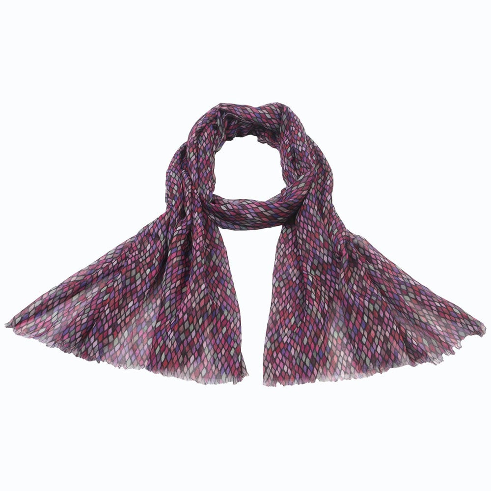 Scarf Claire fuchsia