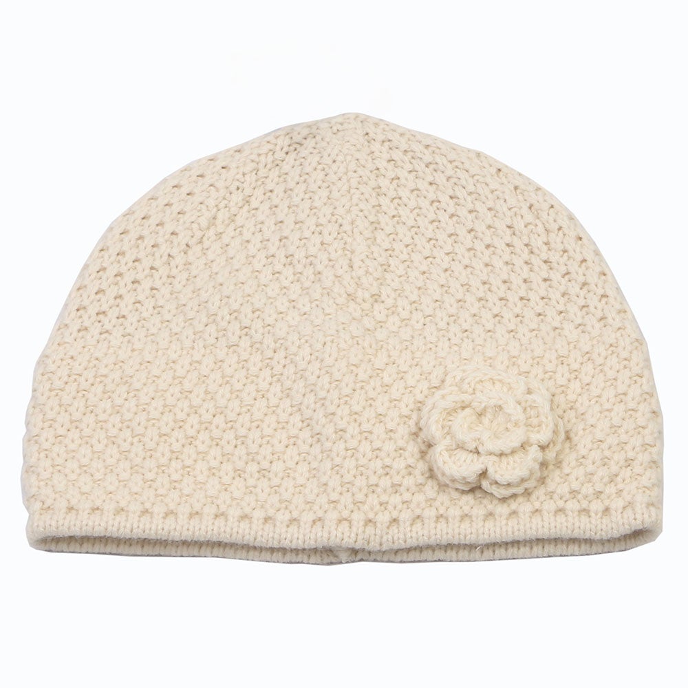 Mössa Connie benvit