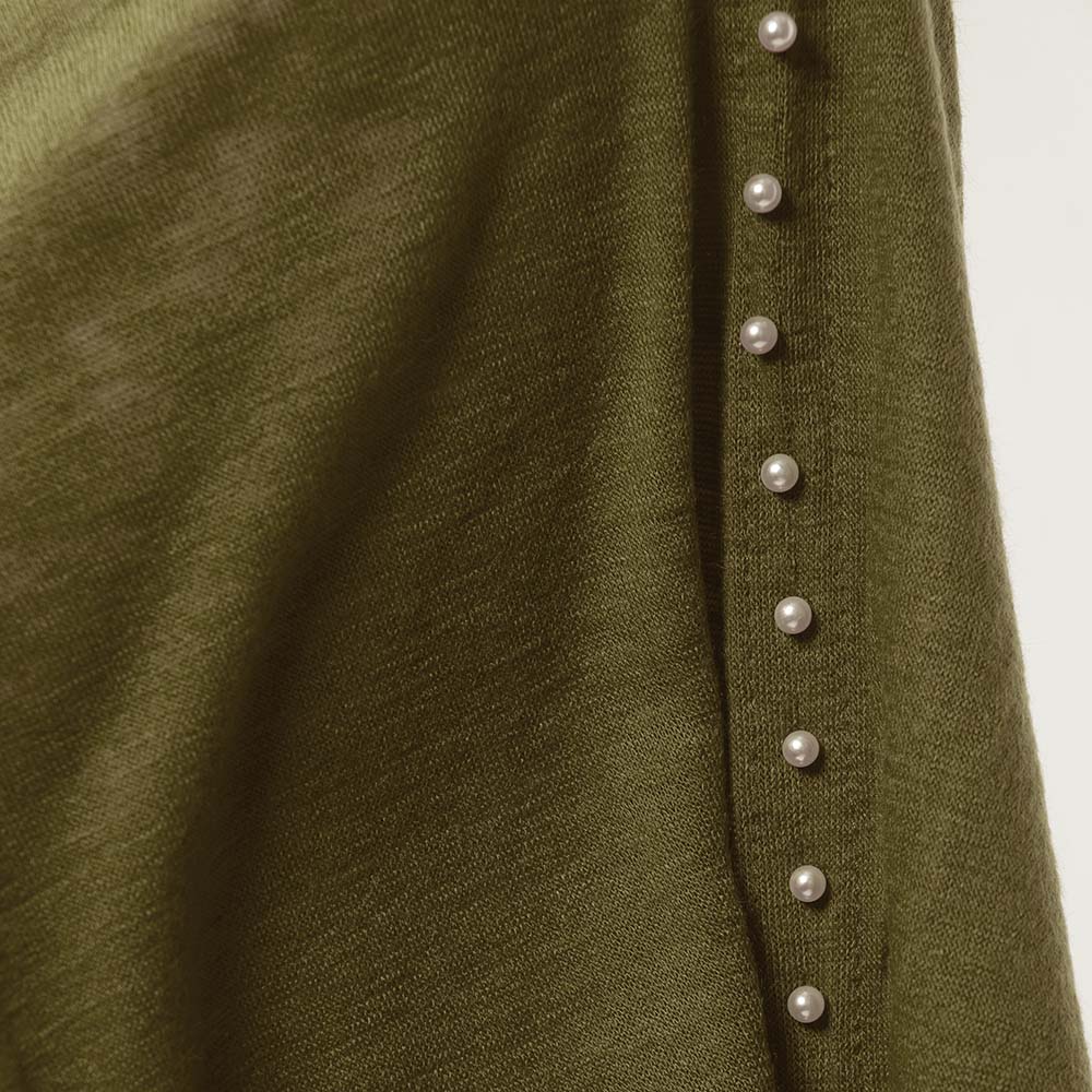 Poncho Golda armégrön