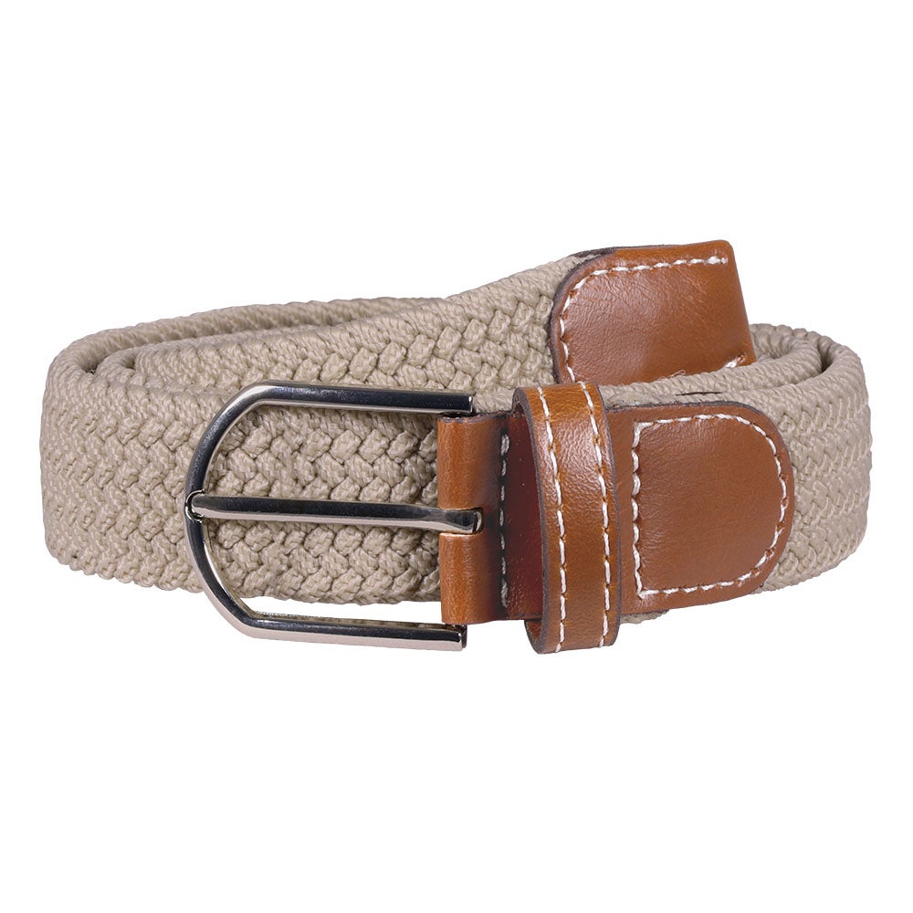 Bälte dam flätat Beige 80