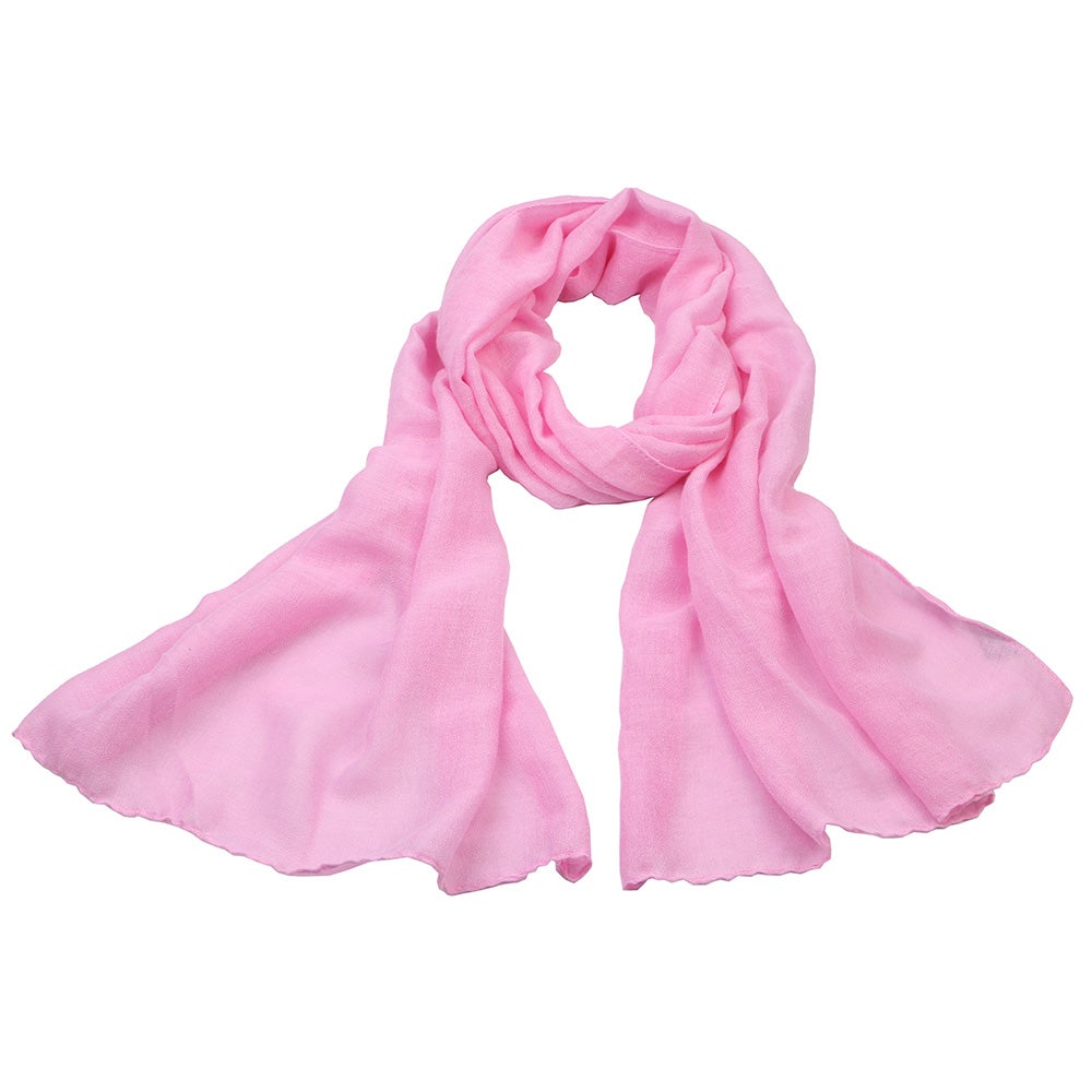 Scarf Lin rosa